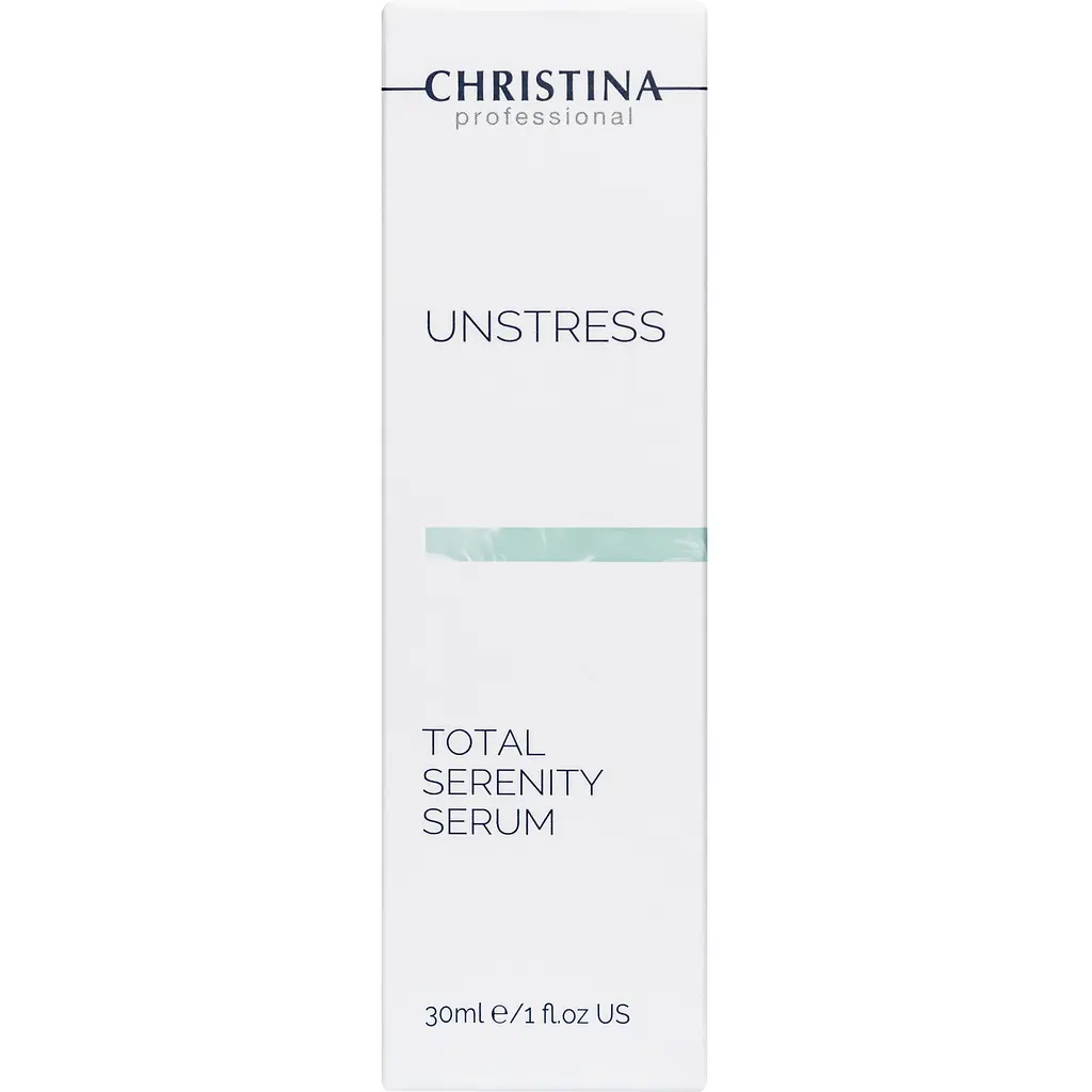 Сироватка для обличчя заспокійлива Christina Unstress Total Serenity Serum 30 мл - фото 2
