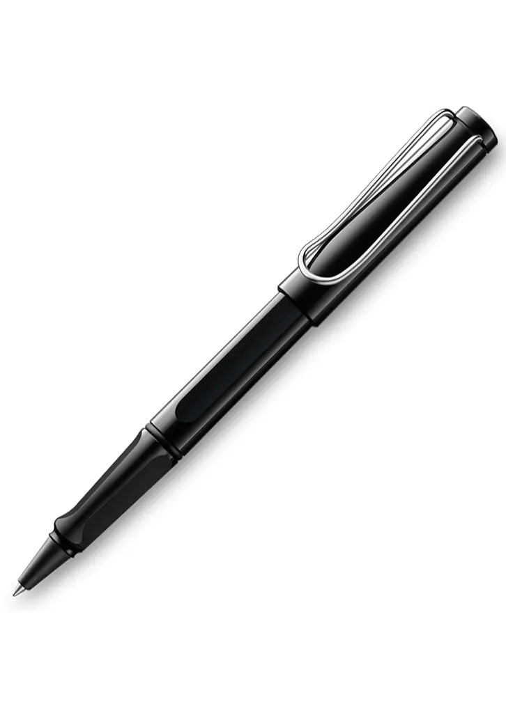 Чорнильний ролер LAMY Safari black, стрижень M M63 синій (4030243)