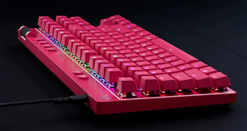 Клавіатура Logitech Pro X TKL Rapid Pink (920-013253/920-013133) [128021] - фото 7