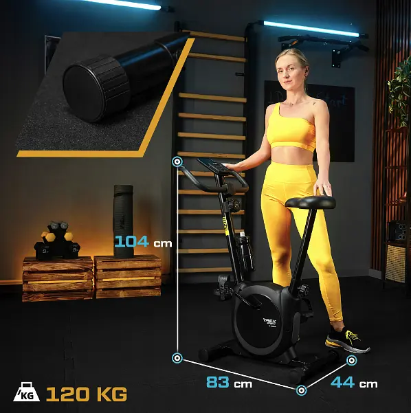Велотренажер Trex Sport TX-350MB RIZE магнітний чорний - фото 5