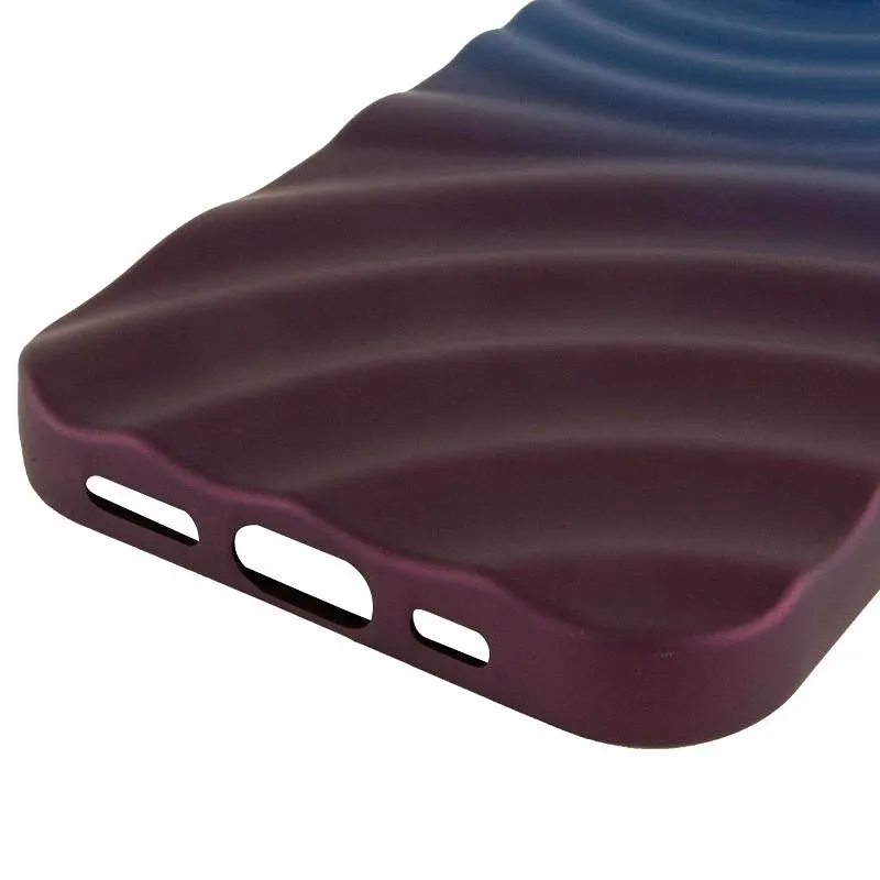 Чохол TPU ColorWave для Apple iPhone 15 Pro Max (6.7) Navy Blue / Plum - фото 5