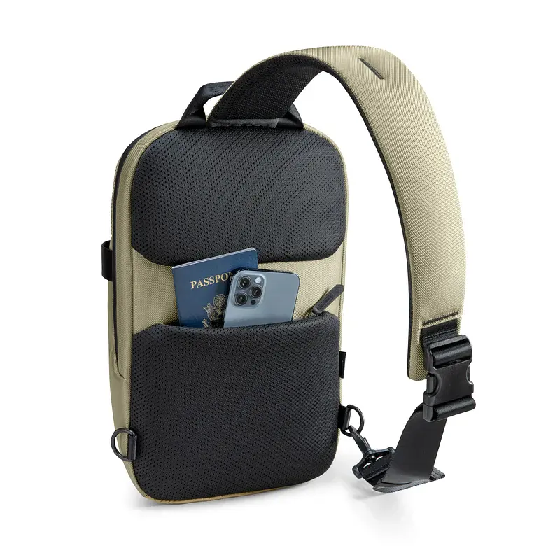 Сумка Tomtoc Navigator-T24 Sling Bag хакі 14 Inch/7L (T24M1K1) - фото 2