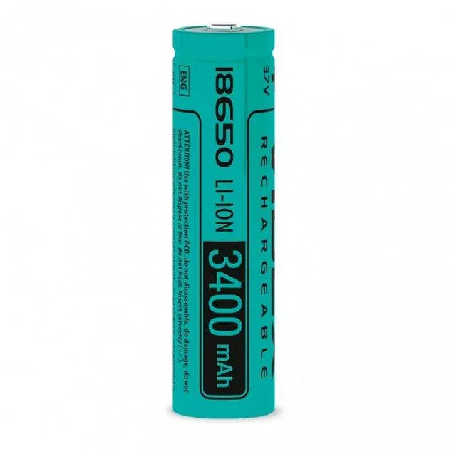 Акумулятор Videx Li-ion 18650 3400mAh 3,7V (без захисту) - фото 2