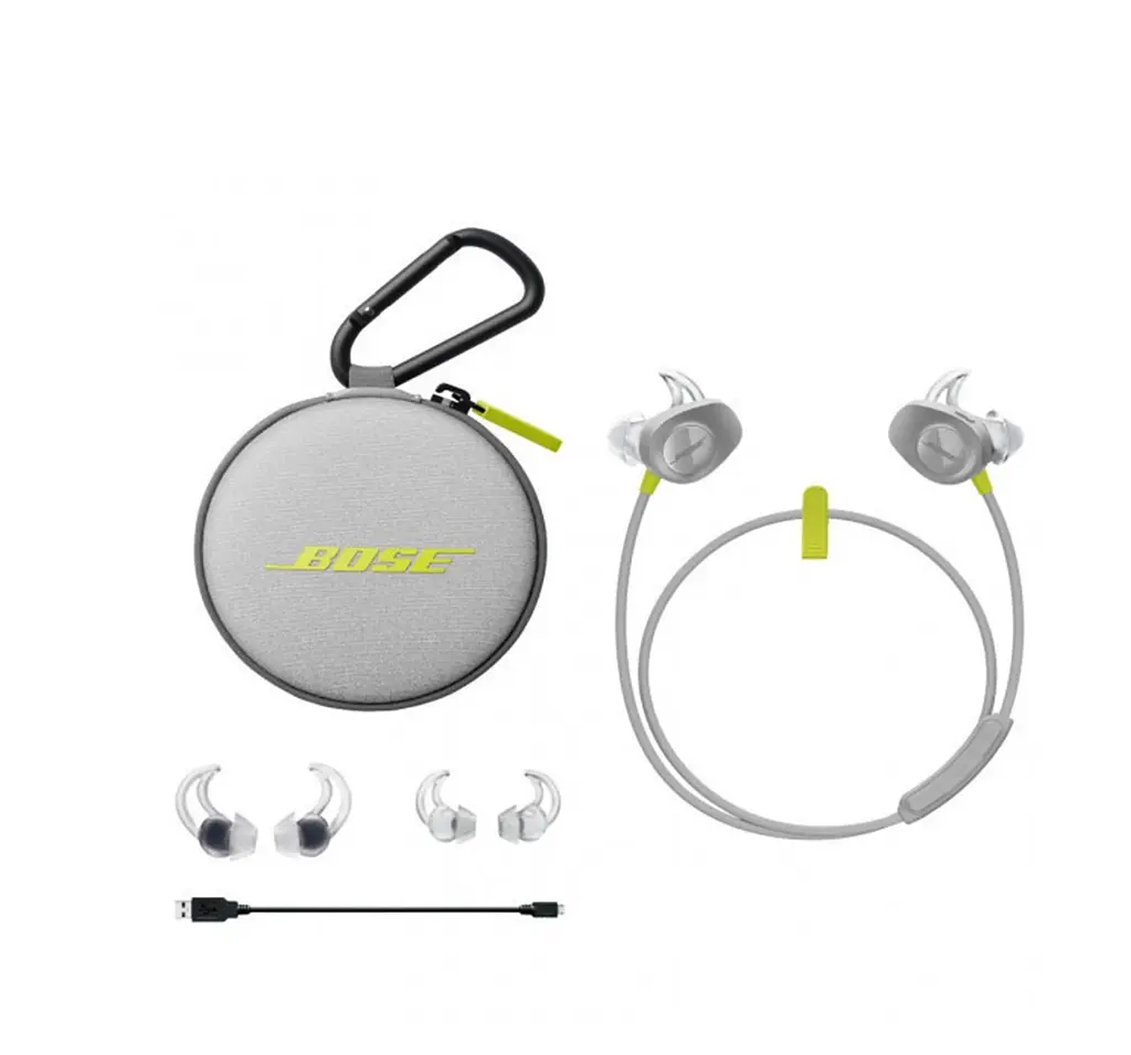 Наушники беспроводные Bose SoundSport wireless Citron 761529-0030 - фото 7