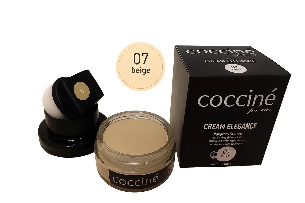 Крем для взуття Coccine cream elegance 50мл бежевий - фото 3