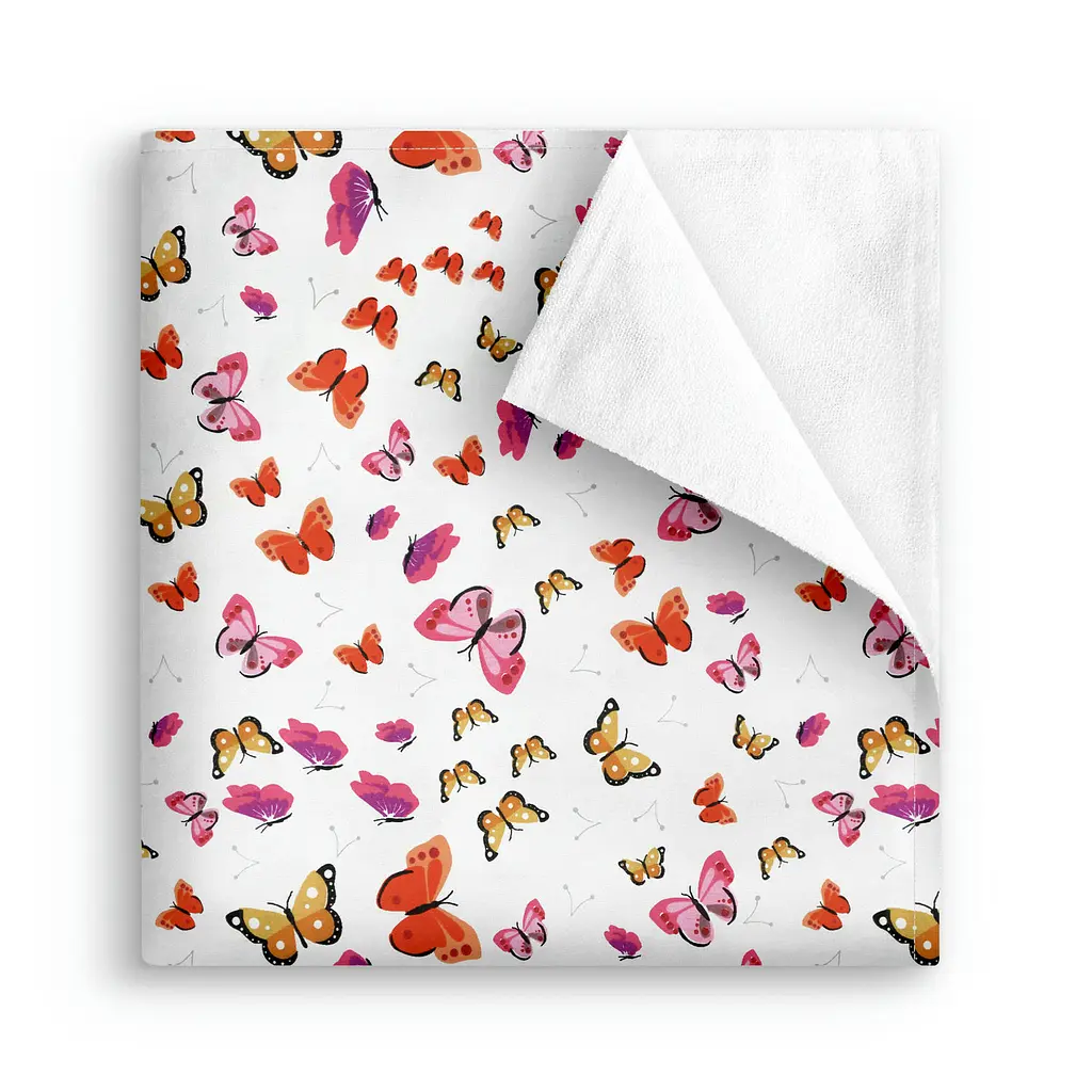 Багаторазова непромокаюча пелюшка 50х70 BUTTERFLIES COSAS (4822052443590)