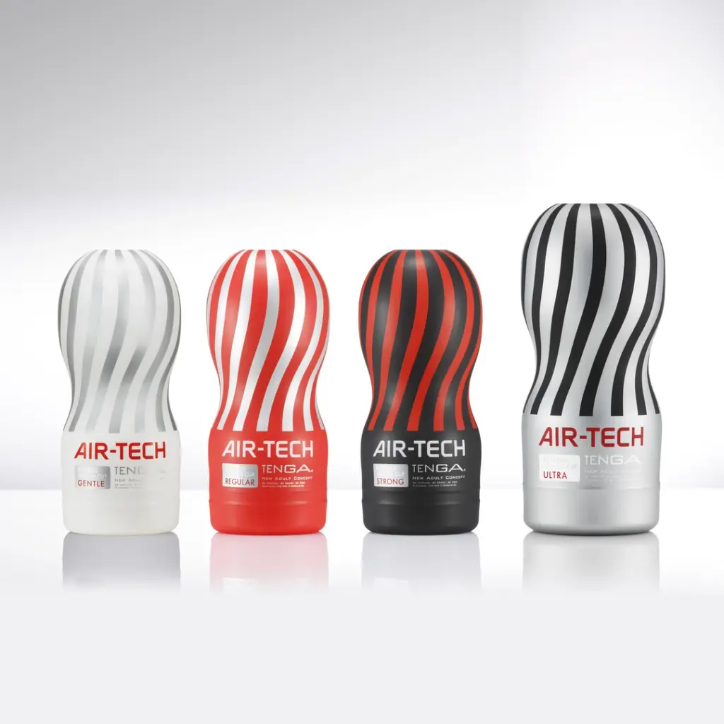 Мастурбатор Tenga Air-Tech Ultra (прозорий) - фото 5