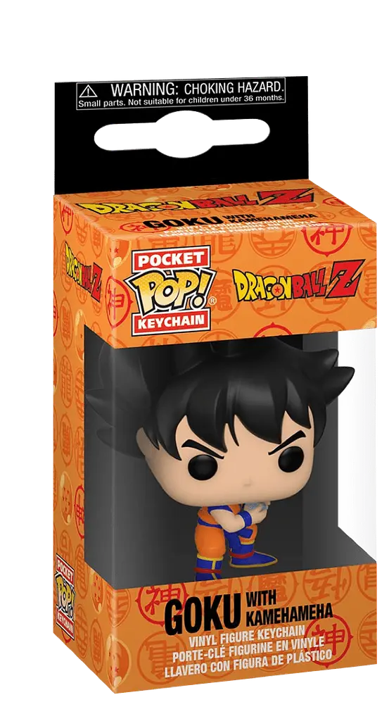 Фігурка брелок Funko Pop Гоку Камехамеха Драконів Перли Goku with Kamehameha Dragon Ball 4см FP KC DB GK 4 - фото 3