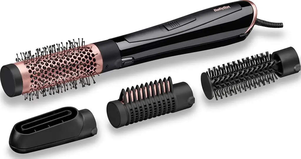 Фен-щетка BaByliss AS126E, 1000 Вт, 4 насадки, черный - фото 7