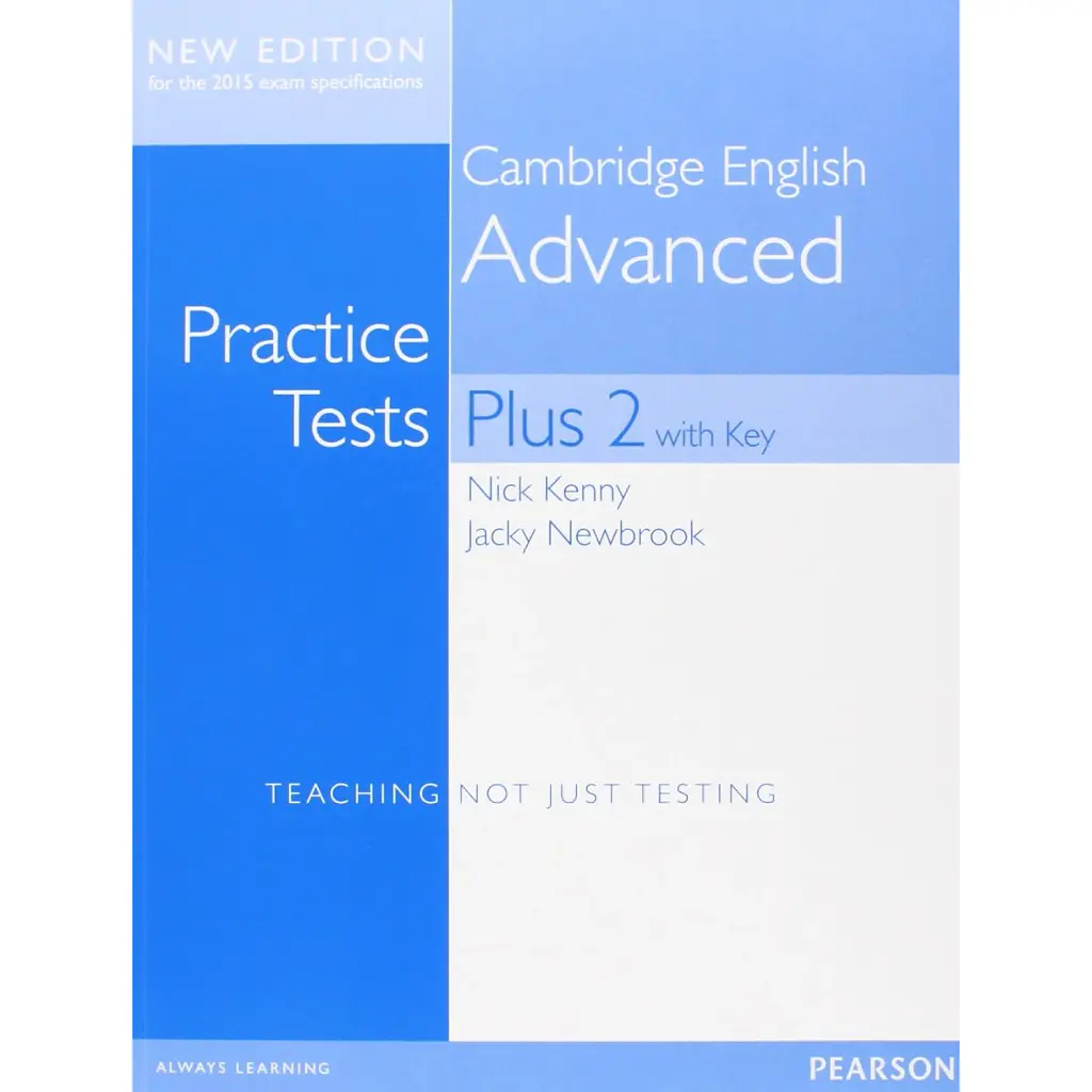 Practice Tests Plus Cambridge C1 Advanced v2 SB +Online Resources +key - Нік Кенні