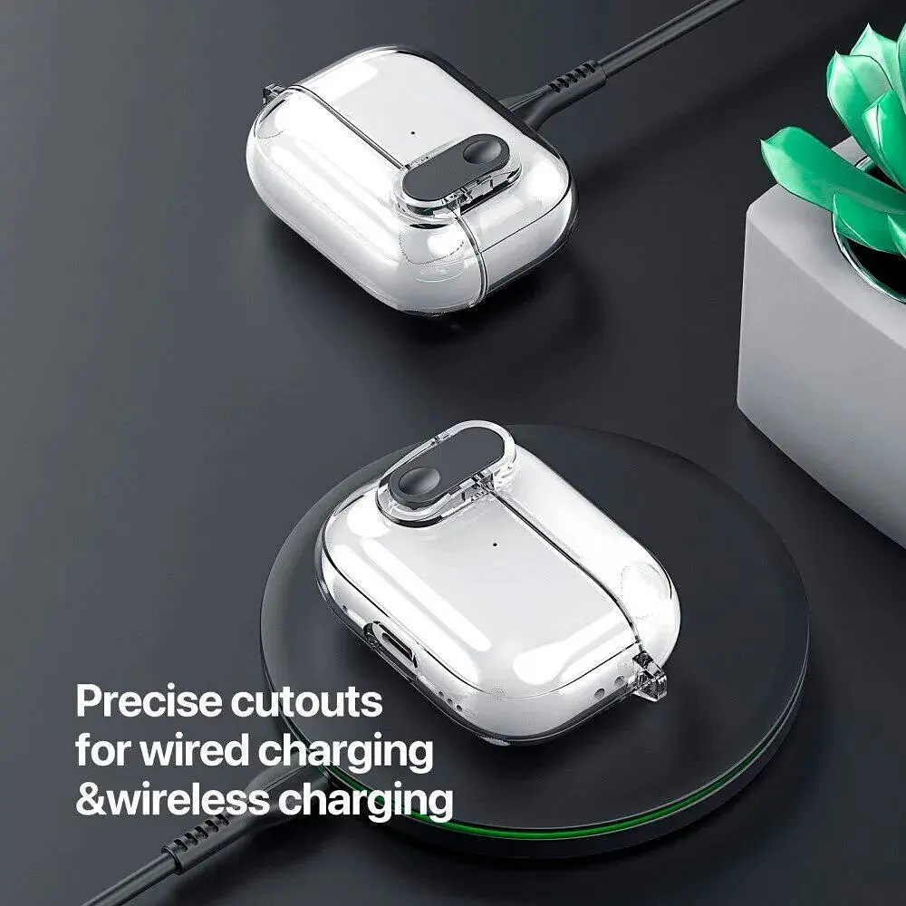 Чохол Dux Ducis Pecl Series для AirPods Pro 2 Clear [131752] - фото 6