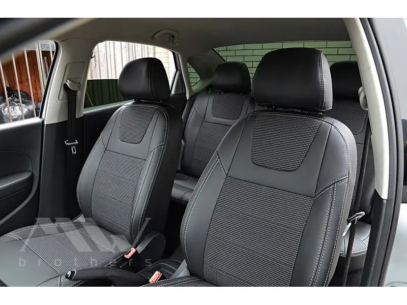Авточохли модельні MW Brothers для Volkswagen Polo HB c 2009 - фото 2