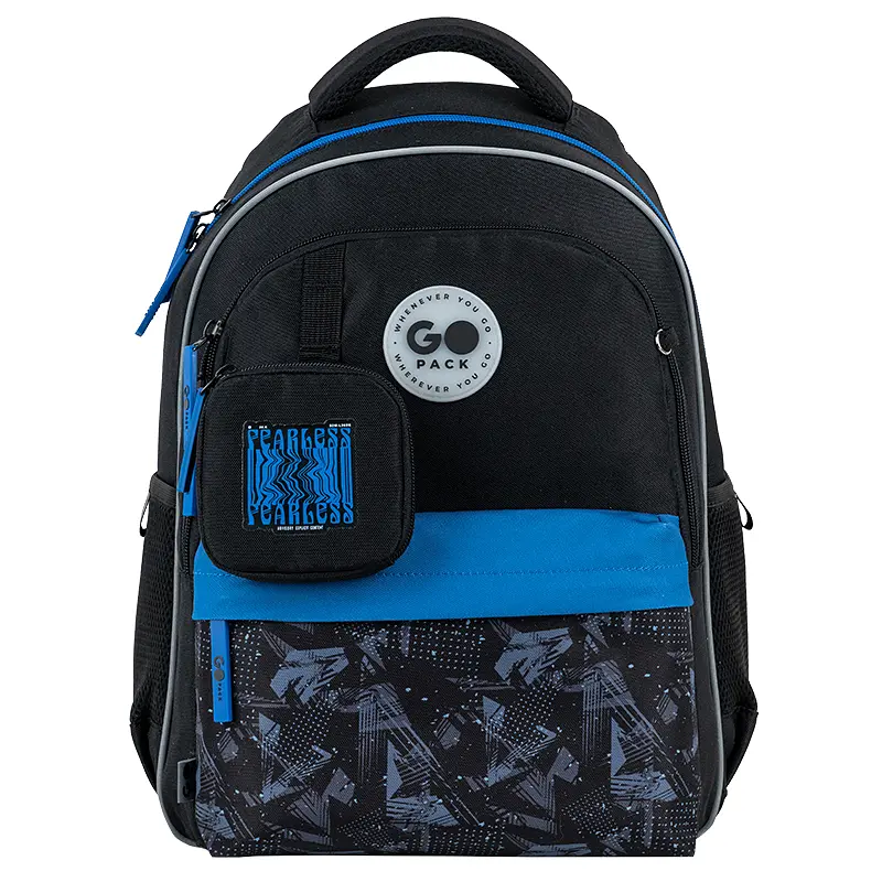 Рюкзак GoPack Education 182M Fearless Vibe Черный (GO26-182M-6) - фото 3