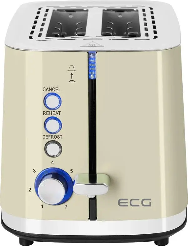 Тостер ECG ST 2766 Vintage Vanilla - фото 8