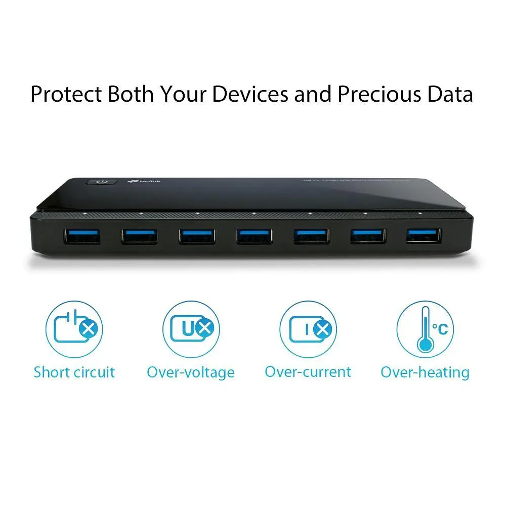 Концентратор USB3 7PORT UH720 TP-LINK - фото 3