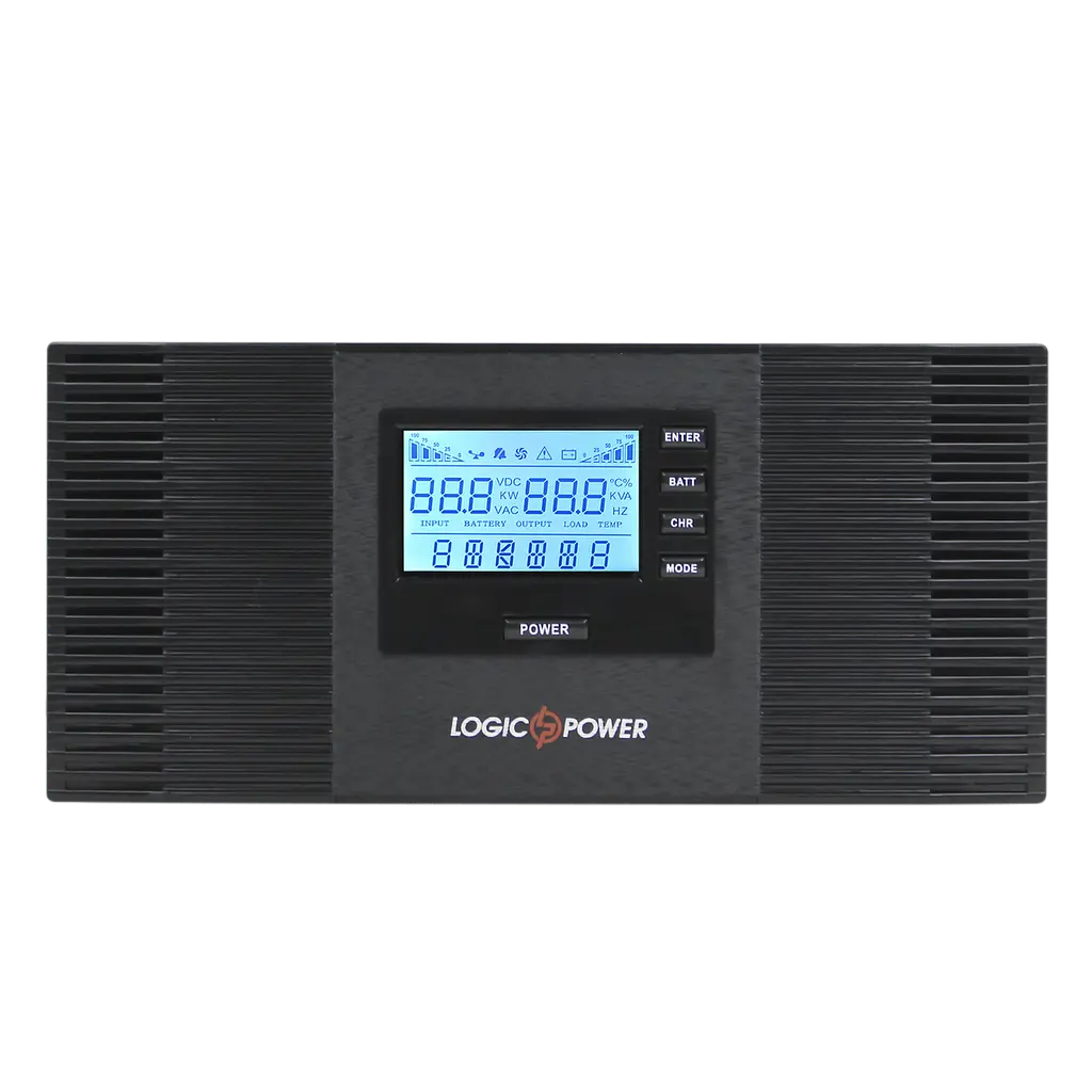 Комплект резервного питания LP (LogicPower) ИБП + гелевая батарея (UPS B1500 + АКБ GL 2400W) - фото 5
