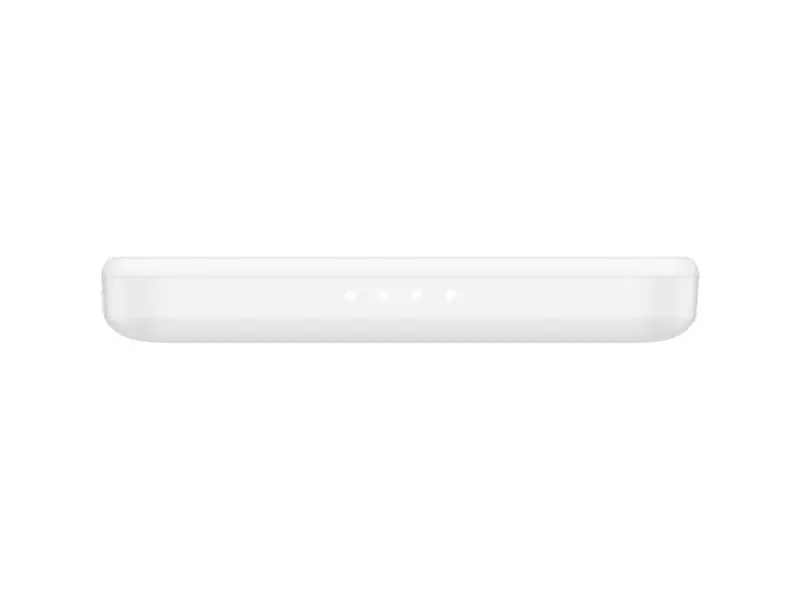 Зовнішній акумулятор (Power Bank) Belkin BoostCharge Slim Magnetic 5000mAh 15W White (BPD010HQWH) - фото 4