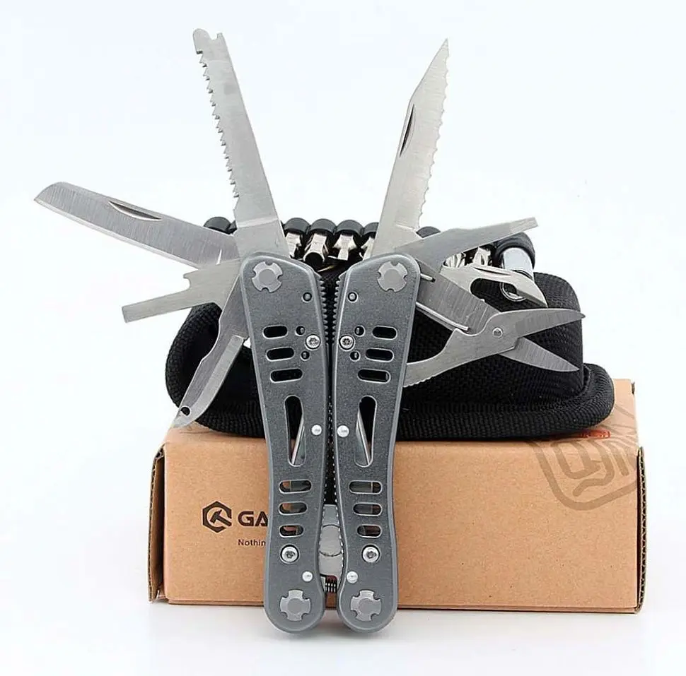Мультитул Ganzo Multi Tool (G203), Сріблястий - фото 7