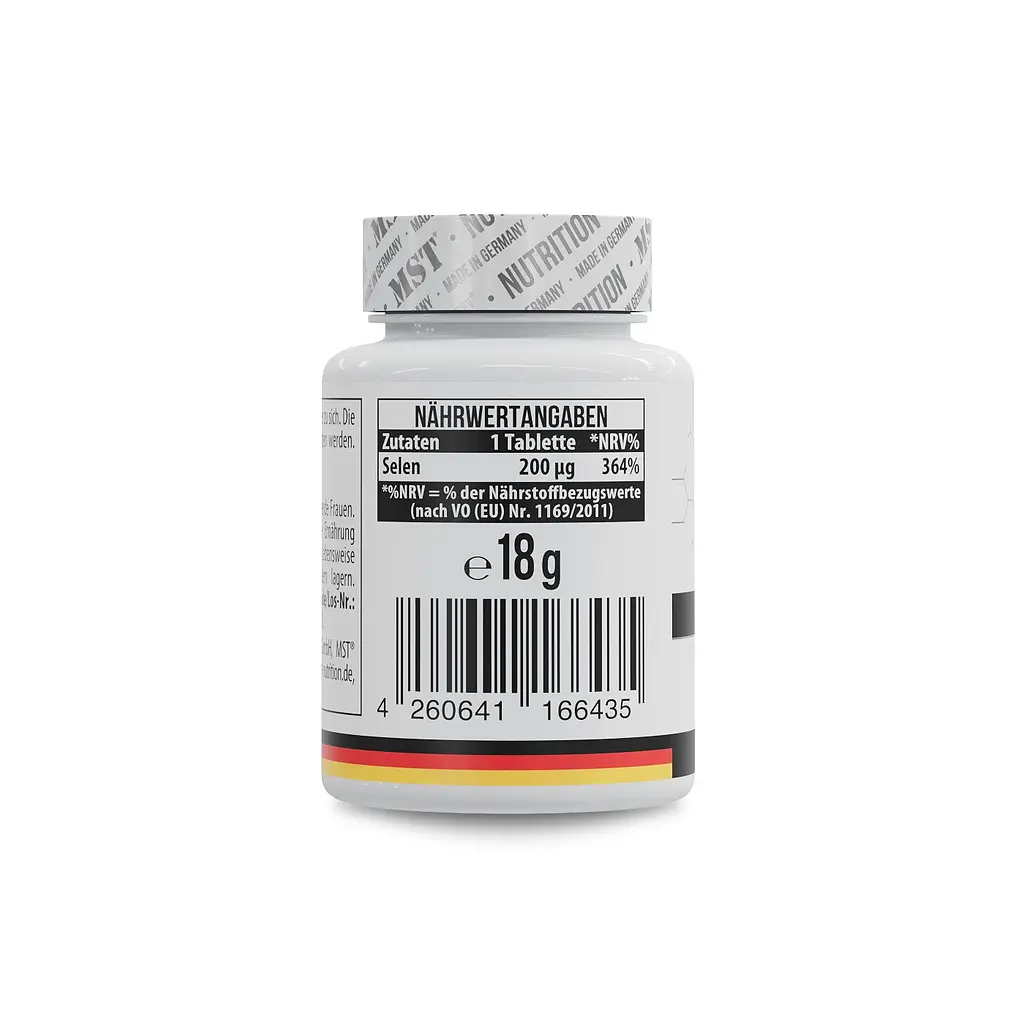 Селен MST Nutrition Selen 200 mcg, 90 таблеток - фото 2