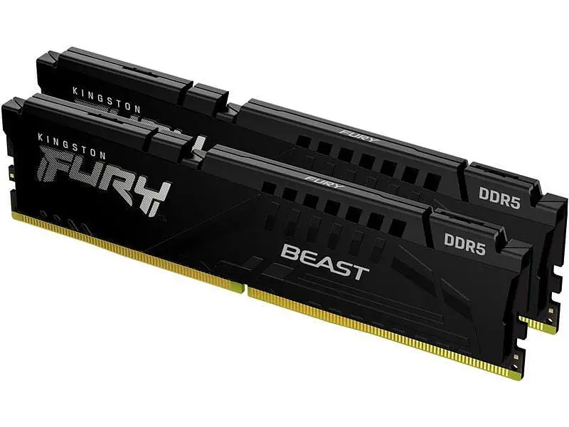Модуль пам'яті Kingston FURY 32 GB (2x16GB) DDR5 6000 MHz Beast Black (KF560C36BBE2K2-32) - фото 2