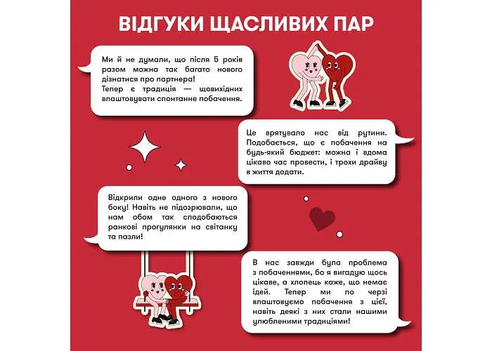Настольная игра Оrner 100 невероятных свиданий (укр.) (orner-2865) - фото 9