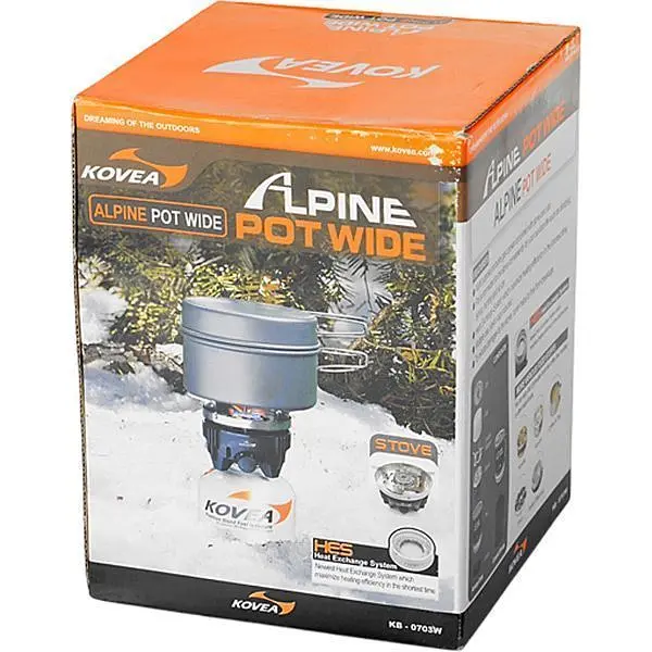 Газовая горелка Kovea Alpine Pot Wide KB-0703W [150271] - фото 8