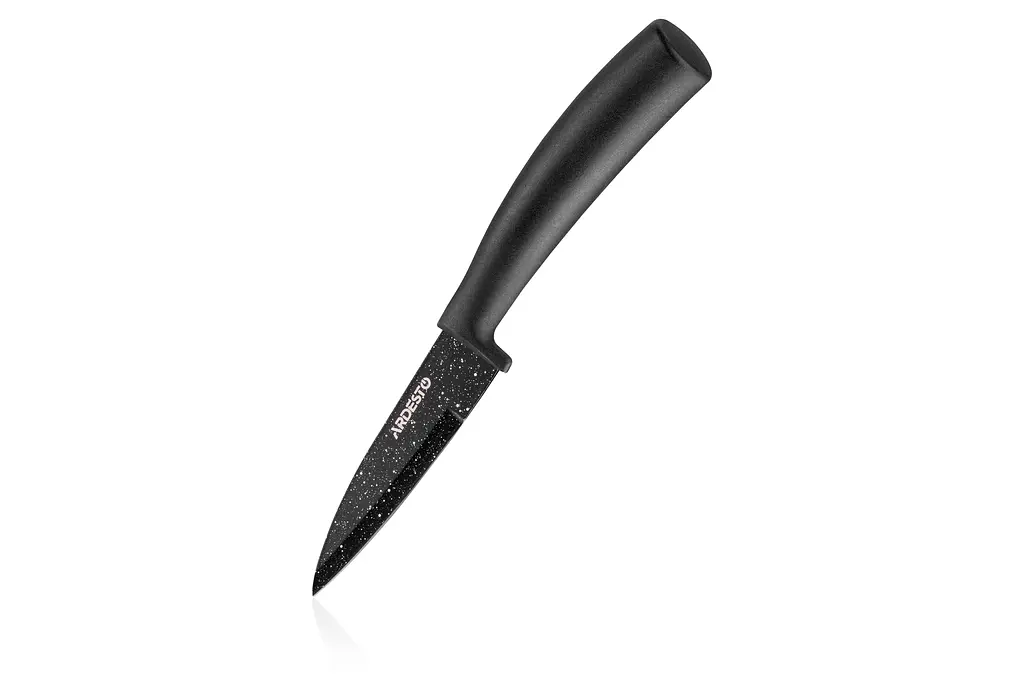 Набор ножей Black Mars, 3 предмета, нержавеющая сталь, пластик, черный ARDESTO kuh0014604 - фото 3