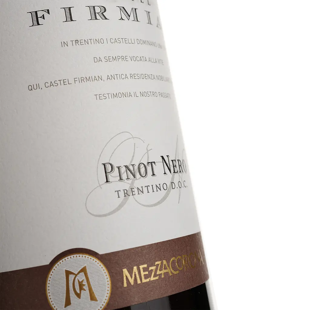 Вино Castel Firmian Pinot Nero Trentino DOC красное сухое 0.75 л - фото 3