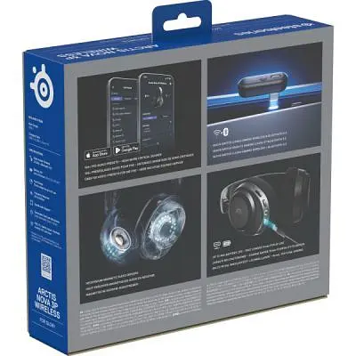 Навушники SteelSeries Arctis Nova 3P Wireless MultiPlatform Black (61686) - фото 6