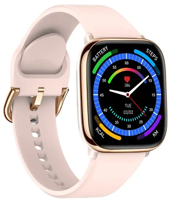 Смарт-годинник Gelius GP-SW014 (Amazwatch GTi) Gold Rose - фото 5