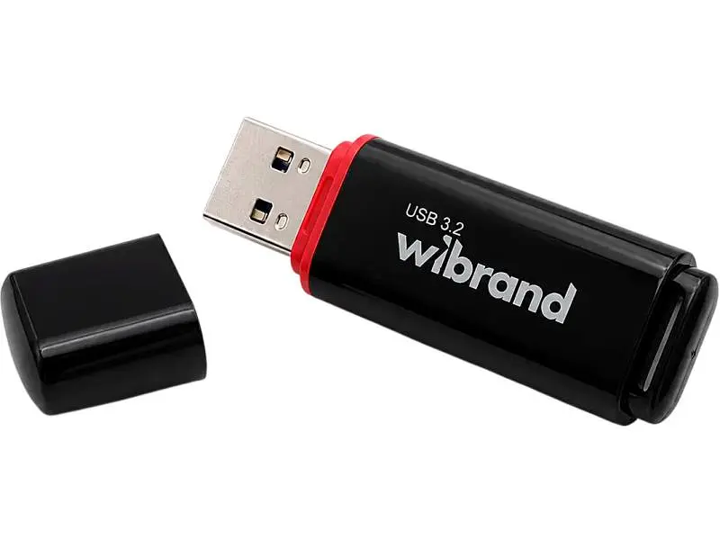 Флешка Wibrand 128 GB Scarab Black (WI3.2/SC128P11B) - фото 3