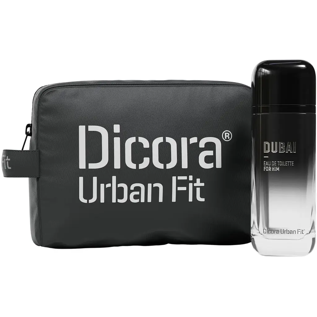 Набір Dicora Urban Fit: Туалетна вода для чоловіків Дубай 150 мл + косметичка - фото 2