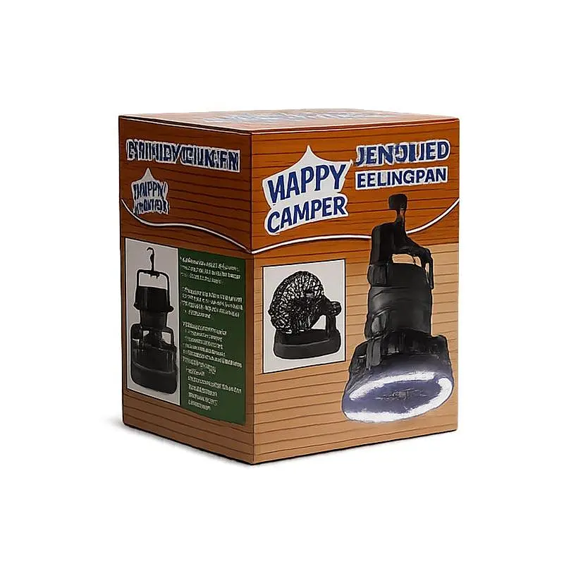 Вентилятор Happy Camper 2in1 ZPD-001 |18 LED, Battery not included| - фото 2
