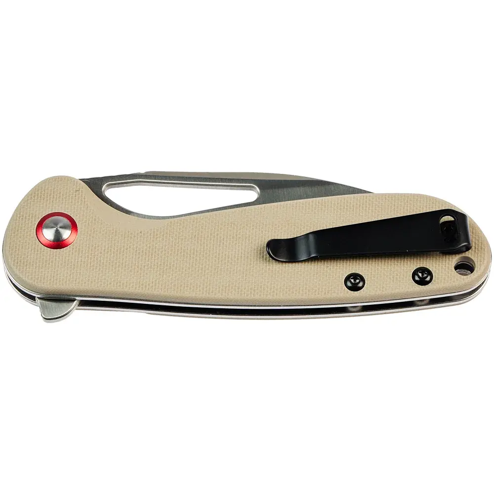 Ніж CJRB Lago Desert tan - фото 4