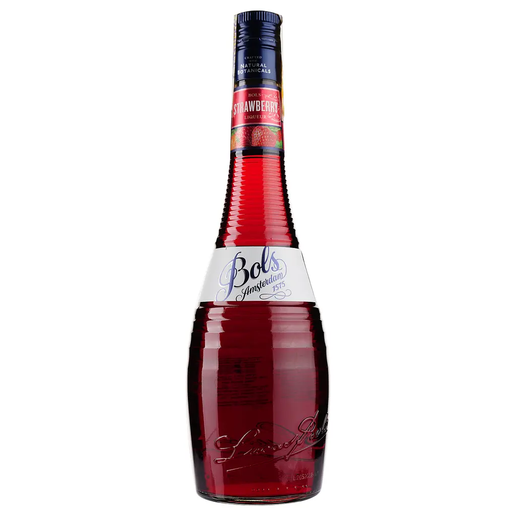 Лікер Bols Strawberry, 17 %, 0,7 л - фото 1