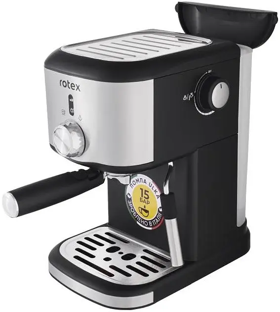 Рожкова кавоварка еспресо Rotex RCM650-S Good Espresso - фото 4