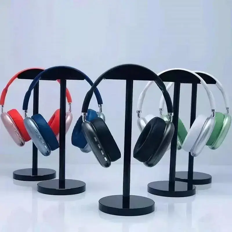 Бездротові повнорозмірні навушники Bluetooth Macaron P9 Max - фото 4