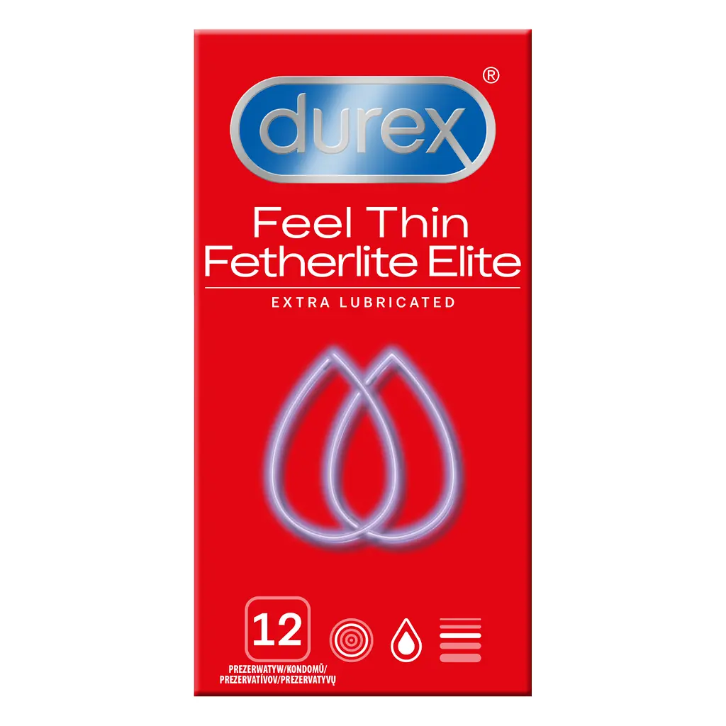 Презервативи Durex Feel Thin Fetherlite Elite, 12 шт - фото 2