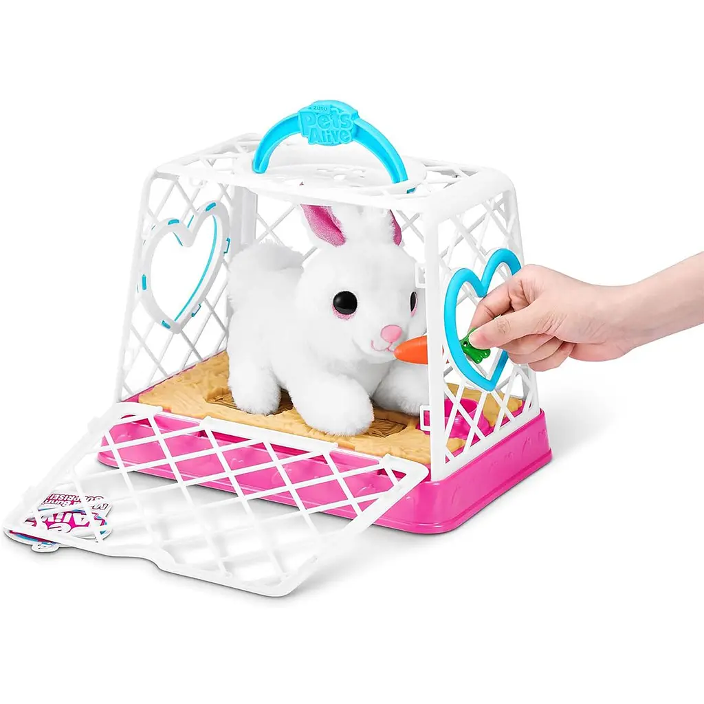 Інтерактивний ігровий набір Pets & Robo Alive серії "Mama & Baby Surprise" S1 Мама кролиця з сюрпризом (9554) - фото 4