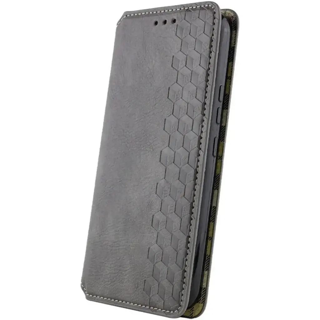 Чохол Rubic Leather Case для Redmi Note 13 4G Grey [122133] - фото 2