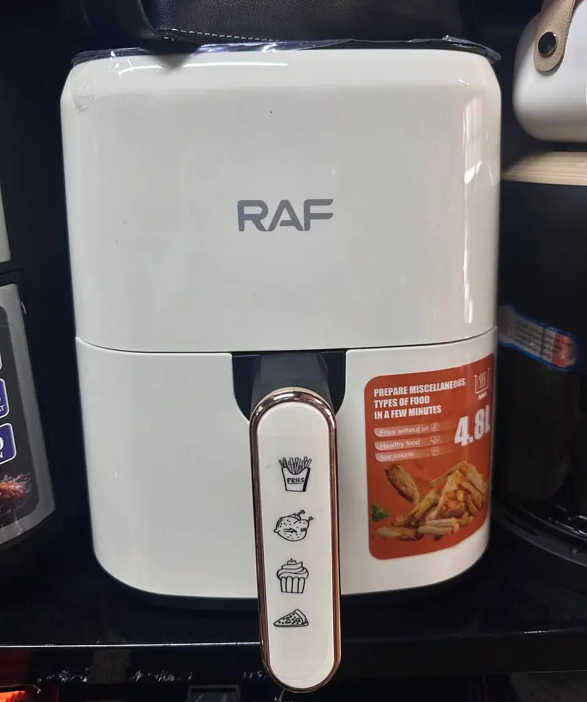 Аерофритюрниця RAF Air Fryer R.5362 сенсорна безмасляна 4.8 л 1500 Вт Біла - фото 3