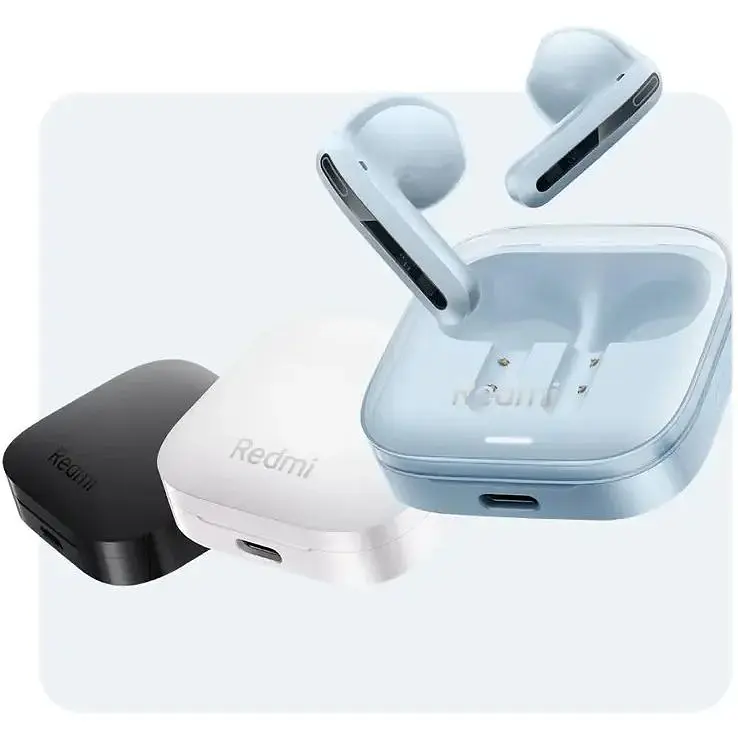 Бездротові навушники Redmi Buds 6 Active BHR8396GL Black - фото 2