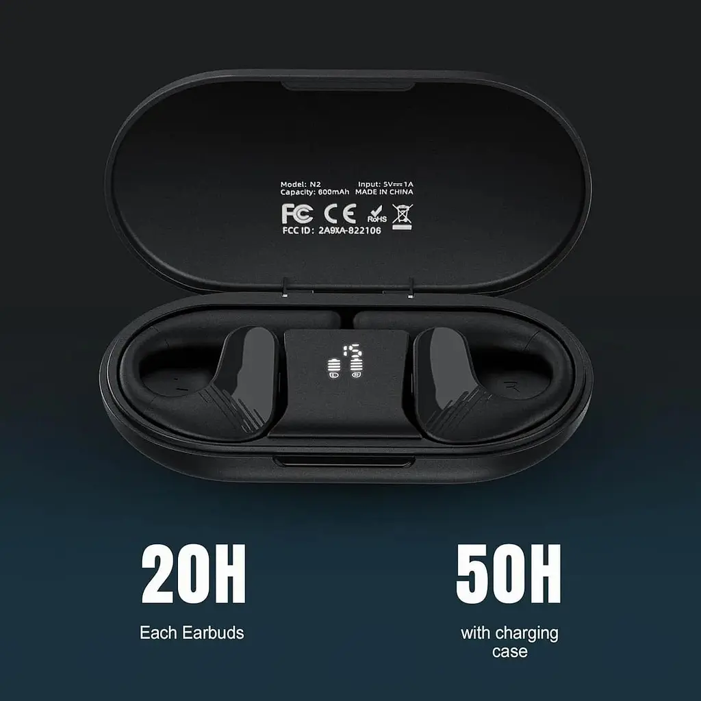 Бездротові навушники Nurati N2 Bluetooth 5.3 HiFi - фото 3