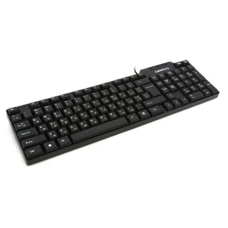 Клавіатура Omega OK-05 Cyrilic Version USB Black (OK05TRU) - фото 2