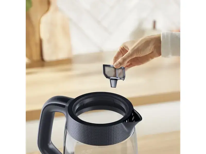 Електрочайник Tefal Morning Glass Kettle Black (KO2G08E0) - фото 4
