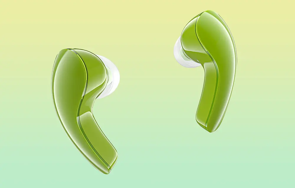 Беспроводные наушники Acefast TWS T9 зеленые - фото 10