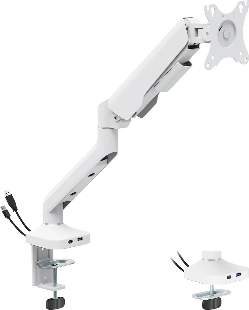 Кріплення настільне для монітора OfficePro 17-40" White (MA451W) - фото 3