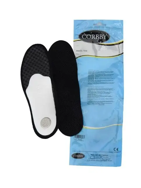 Устілки Corbby Carbon Profil із супінатором та активованим вугіллям, розмір 41 - фото 2
