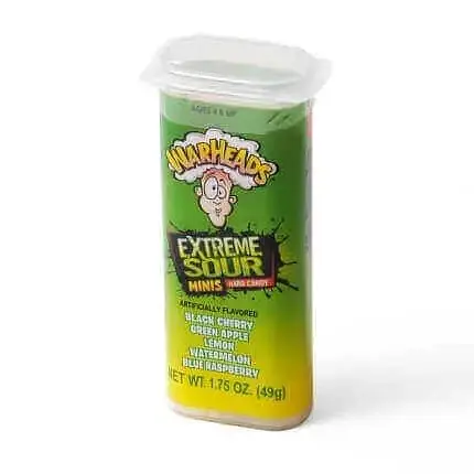 Кислі цукерки Warheads Extreme Sour Minis 49g - фото 2