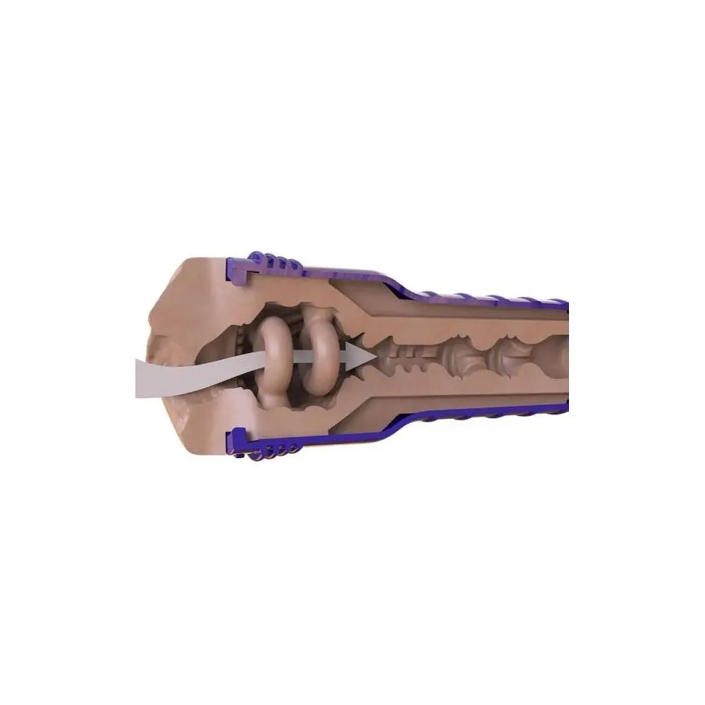Мастурбатор-вагіна Fleshlight Boost Bang з турбо текстурою, 24.75 см (тілесний) - фото 4